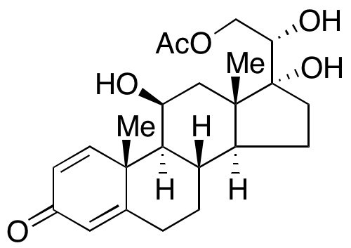 11β,17,20α,21-Tetrahydroxypregna-1,4-dien-3-one 21-Acetate图片