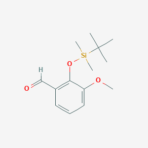 2-[[(1,1-Dimethylethyl)dimethylsilyl]oxy]-3-methoxy-benzaldehyde图片