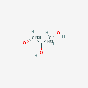 DL-Glyceraldehyde-1,3-13C2(~ 0,1M Solution)图片
