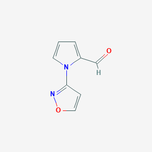 1-(3-isoxazolyl)-1H-pyrrole-2-carbaldehyde图片