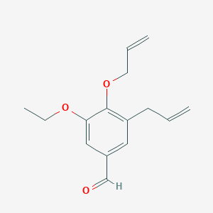 3-Allyl-4-(allyloxy)-5-ethoxybenzaldehyde图片