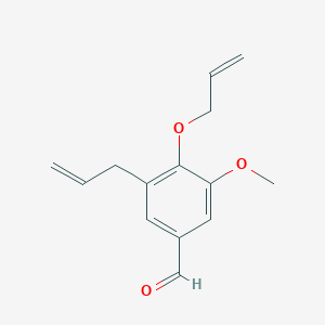 3-Allyl-4-(allyloxy)-5-methoxybenzaldehyde图片