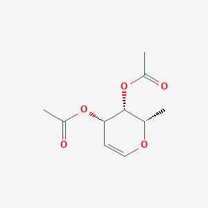 3,4-di-O-acetyl-2,6-anhydro-1,5-dideoxy-L-arabino-hex-5-enitol图片