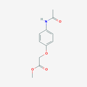 methyl 2-(4-acetamidophenoxy)acetate图片