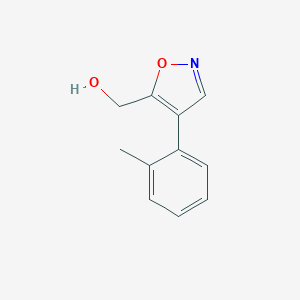 (4-O-Tolylisoxazol-5-yl)methanol图片