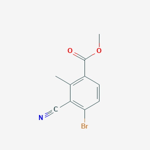 Methyl 4-bromo-3-cyano-2-methylbenzoate图片