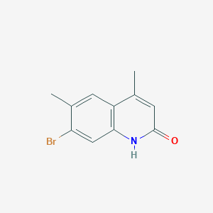7-Bromo-4,6-dimethylhydroquinolin-2-one图片