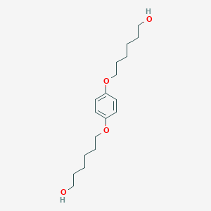 6-{4-[(6-hydroxyhexyl)oxy]phenoxy}hexan-1-ol图片