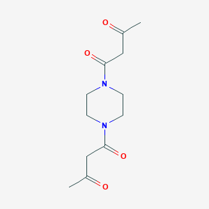 1-[4-(3-Oxobutanoyl)piperazin-1-yl]butane-1,3-dione图片