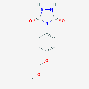 4-[4-(Methoxymethoxy)phenyl]-1,2,4-triazolidine-3,5-dione图片