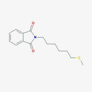 2-[6-(Methylsulfanyl)hexyl]-2,3-dihydro-1H-isoindole-1,3-dione图片
