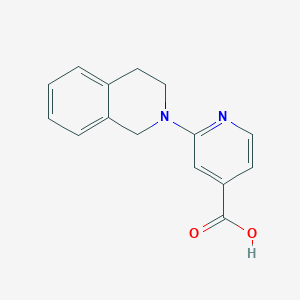 2-[3,4-Dihydro-2(1H)-isoquinolinyl]-isonicotinic Acid图片