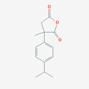 3-Methyl-3-[4-(propan-2-yl)phenyl]oxolane-2,5-dione图片