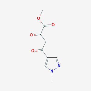 4-(1-Methyl-1 H-pyrazol-4-yl)-2,4-dioxo-butyric acid methyl ester图片