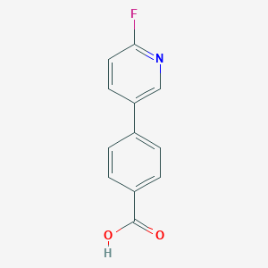 4-(6-Fluoropyridin-3-yl)benzoic acid图片