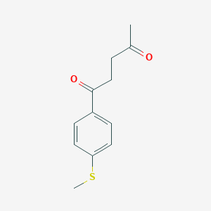1-[4-(Methylthio)phenyl]-1,4-pentanedione图片