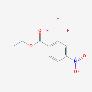 4-Nitro-2-trifluoromethyl-benzoic acid ethyl ester图片