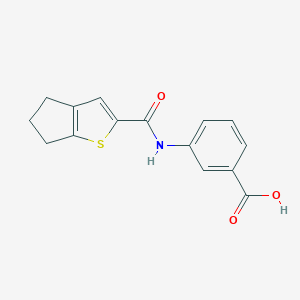 3-{4H,5H,6H-Cyclopenta[b]thiophene-2-amido}benzoic Acid图片
