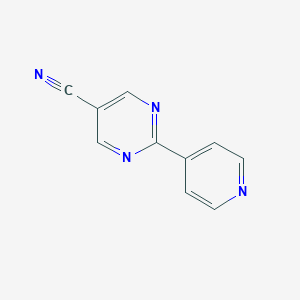 2-(Pyridin-4-yl)pyrimidine-5-carbonitrile图片