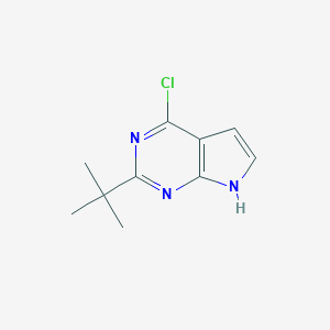2-(tert-butyl)-4-chloro-7H-pyrrolo[2,3-d]pyrimidine图片