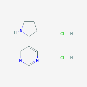 5-Pyrrolidin-2-ylpyrimidine dihydrochloride图片