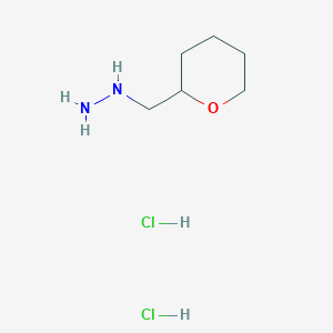 (Oxan-2-ylmethyl)hydrazine Dihydrochloride图片