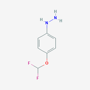 [4-(Difluoromethoxy)phenyl]hydrazine图片