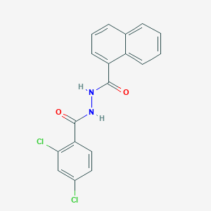 1-(2,4-Dichlorobenzoyl)-2-(1-naphthoyl)hydrazine图片