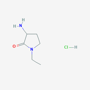 3-Amino-1-ethyl-2-pyrrolidinone Hydrochloride图片