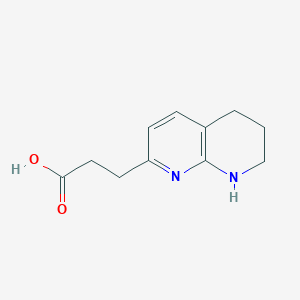 5,6,7,8-Tetrahydro-1,8-naphthyridin-2-propionic Acid图片