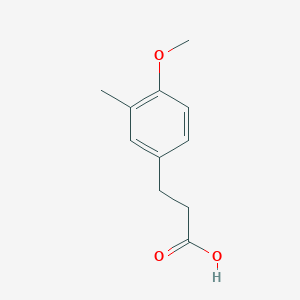 3-(4-Methoxy-3-methyl-phenyl)-propionic Acid图片