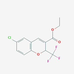 ethylchlorotrifluoromethylchromenecarboxylate图片