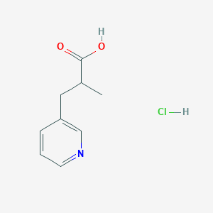 2-Methyl-3-pyridin-3-yl-propionic Acid hydrochloride图片