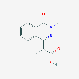2-(3-Methyl-4-oxo-3,4-dihydro-phthalazin-1-yl)-propionicacid图片