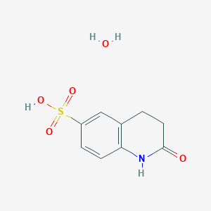 2-Oxo-3,4-dihydro-1H-quinoline-6-sulfonic acid hydrate图片