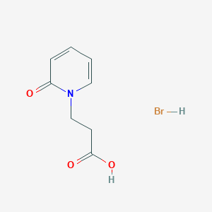 3-(2-Oxo-2H-pyridin-1-yl)-propionicacidhydrobromide图片