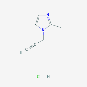 2-methyl-1-(prop-2-yn-1-yl)-1H-imidazole hydrochloride图片