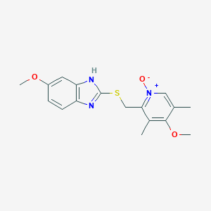 5-Methoxy-2-[[(4-methoxy-3,5-dimethyl-2-pyridinyl)methyl]thio]-1H-benzimidazole N-Oxide图片