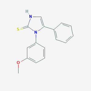 1-(3-Methoxyphenyl)-5-phenyl-1H-imidazole-2-thiol图片