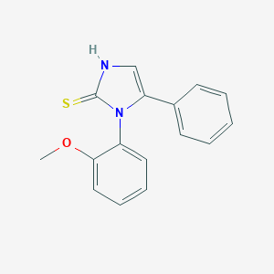 1-(2-Methoxyphenyl)-5-phenyl-1H-imidazole-2-thiol图片