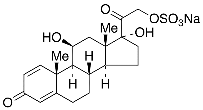 Prednisolone 21-Sulfate Sodium Salt图片