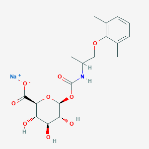 Mexiletine N-Carbonyloxyβ-D-Glucuronide Sodium Salt图片