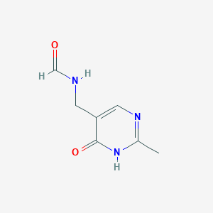 N-[(2-methyl-6-oxo-1,6-dihydropyrimidin-5-yl)methyl]formamide图片