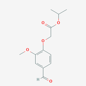 Isopropyl(4-Formyl-2-methoxyphenoxy)acetate图片