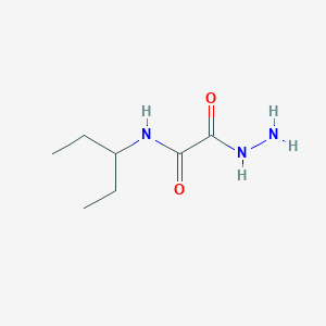 1-(Hydrazinecarbonyl)-N-(pentan-3-yl)formamide图片