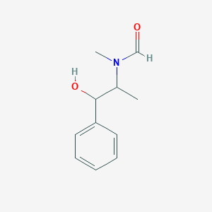 N-(1-hydroxy-1-phenylpropan-2-yl)-N-methylformamide图片