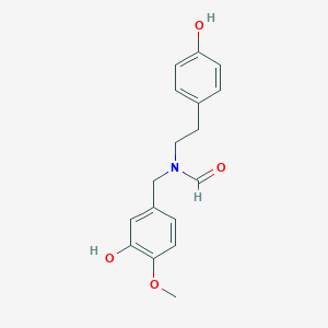 N-(p-Hydroxyphenethyl)-N-(3-hydroxy-4-methoxybenzyl)formamide图片