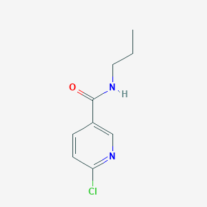 6-chloro-N-propylnicotinamide图片
