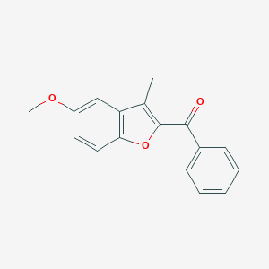 (5-Methoxy-3-methyl-1-benzofuran-2-yl)(phenyl)methanone图片