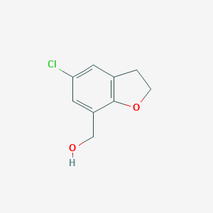 (5-chloro-2,3-dihydro-1-benzofuran-7-yl)methanol图片